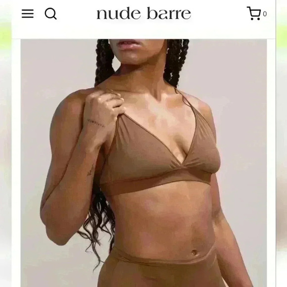 Nude Barre Mesh Bralette 3PM New - Picture 1 of 2